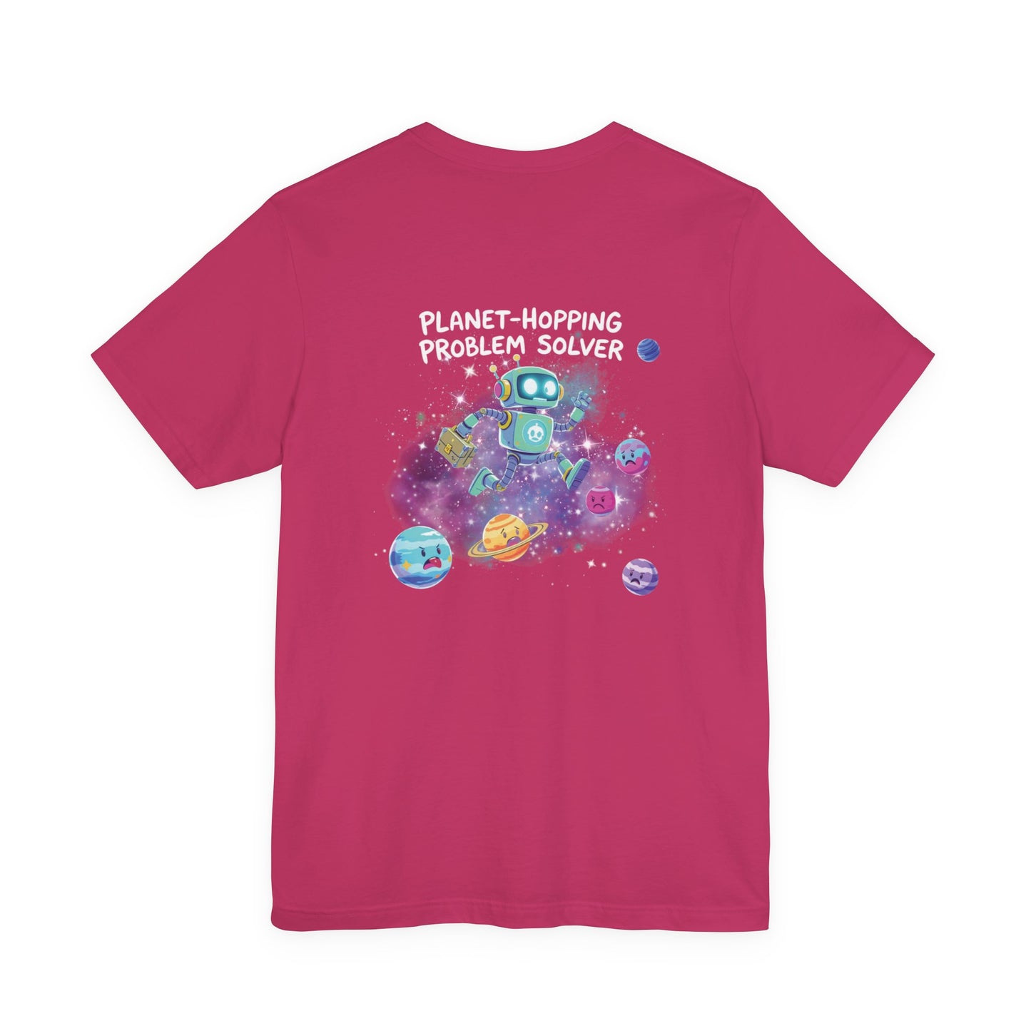Planet-Hopping Problem Solver Tee