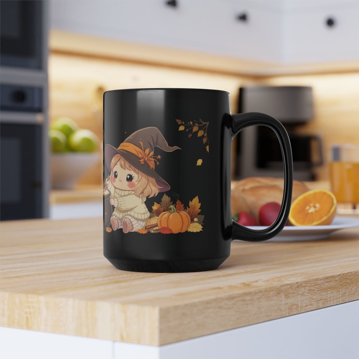 Pumpkin Brew Witch Mug
