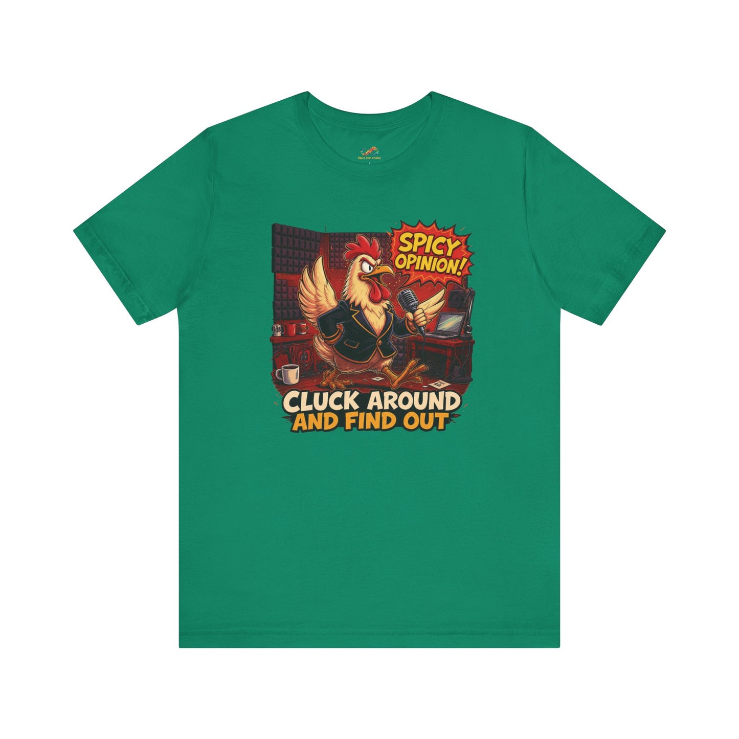 Hot Take Hen – Podcast Powerhouse Tee