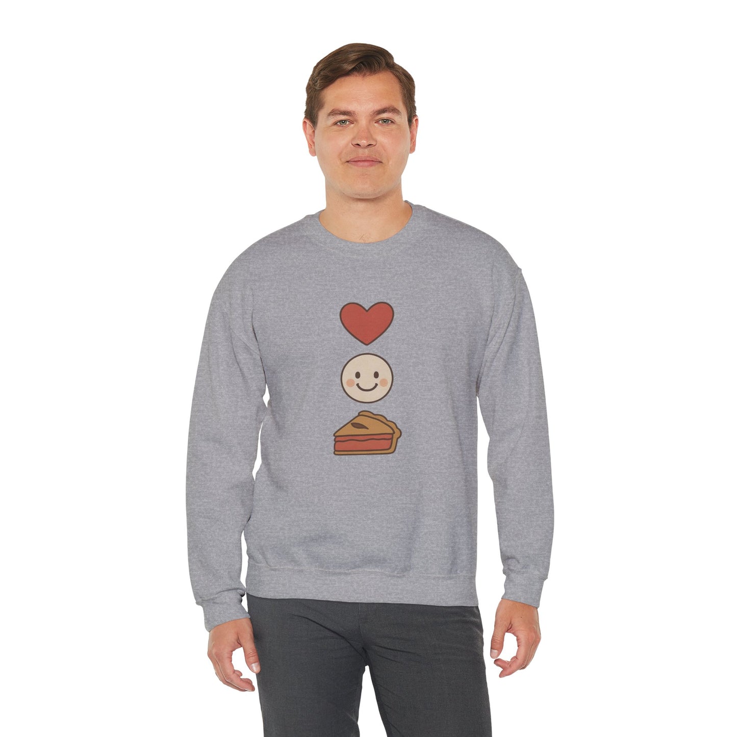 Thankful, Grateful, Stuffed Sweatshirt – Cozy Modern Thanksgiving Sweater