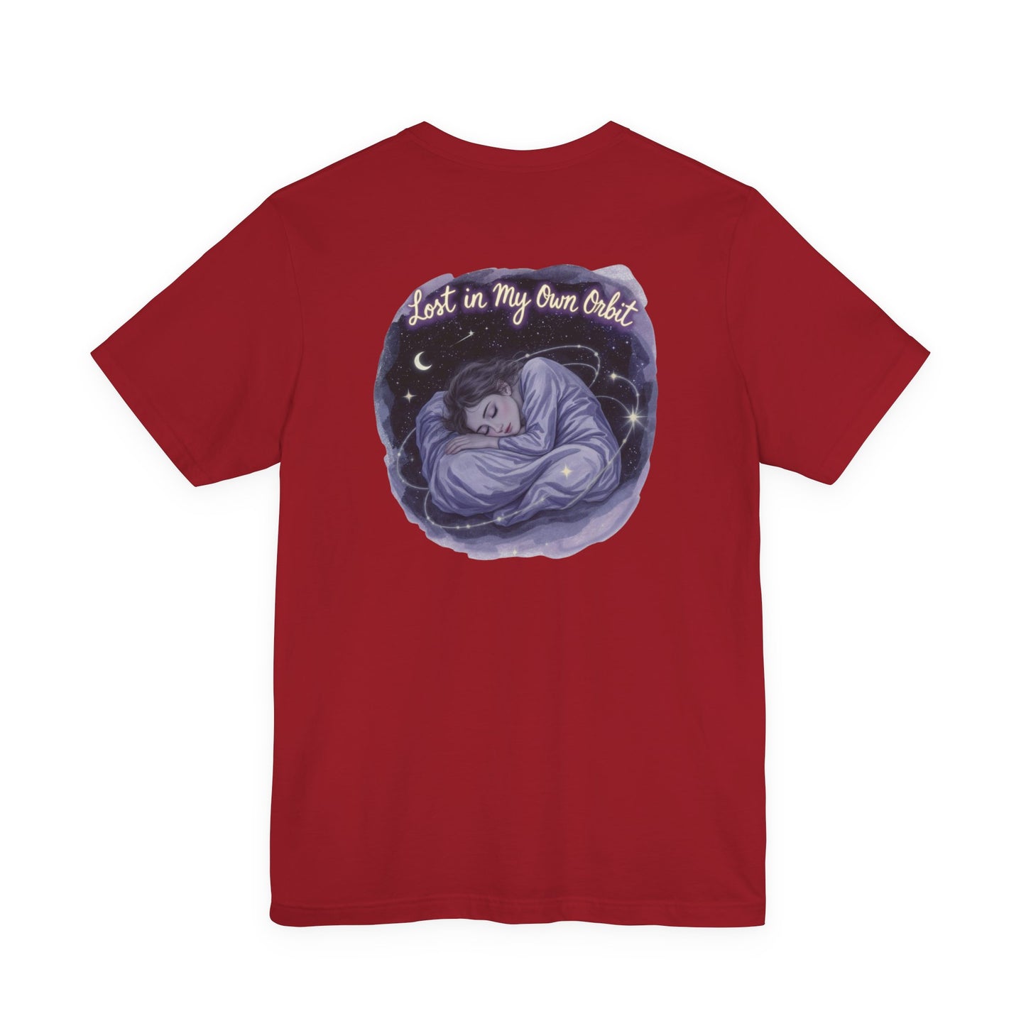 Lost in My Own Orbit – Celestial Reflection Tee