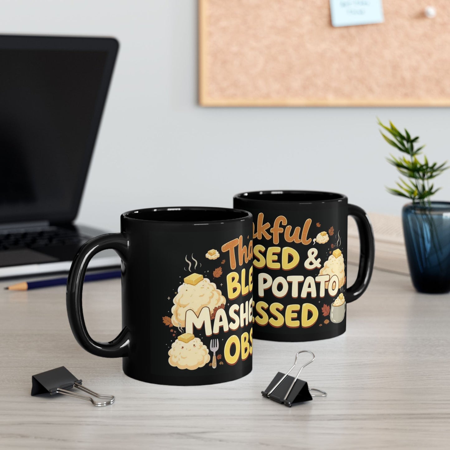 Thankful, Blessed & Mashed Potato Obsessed Mug
