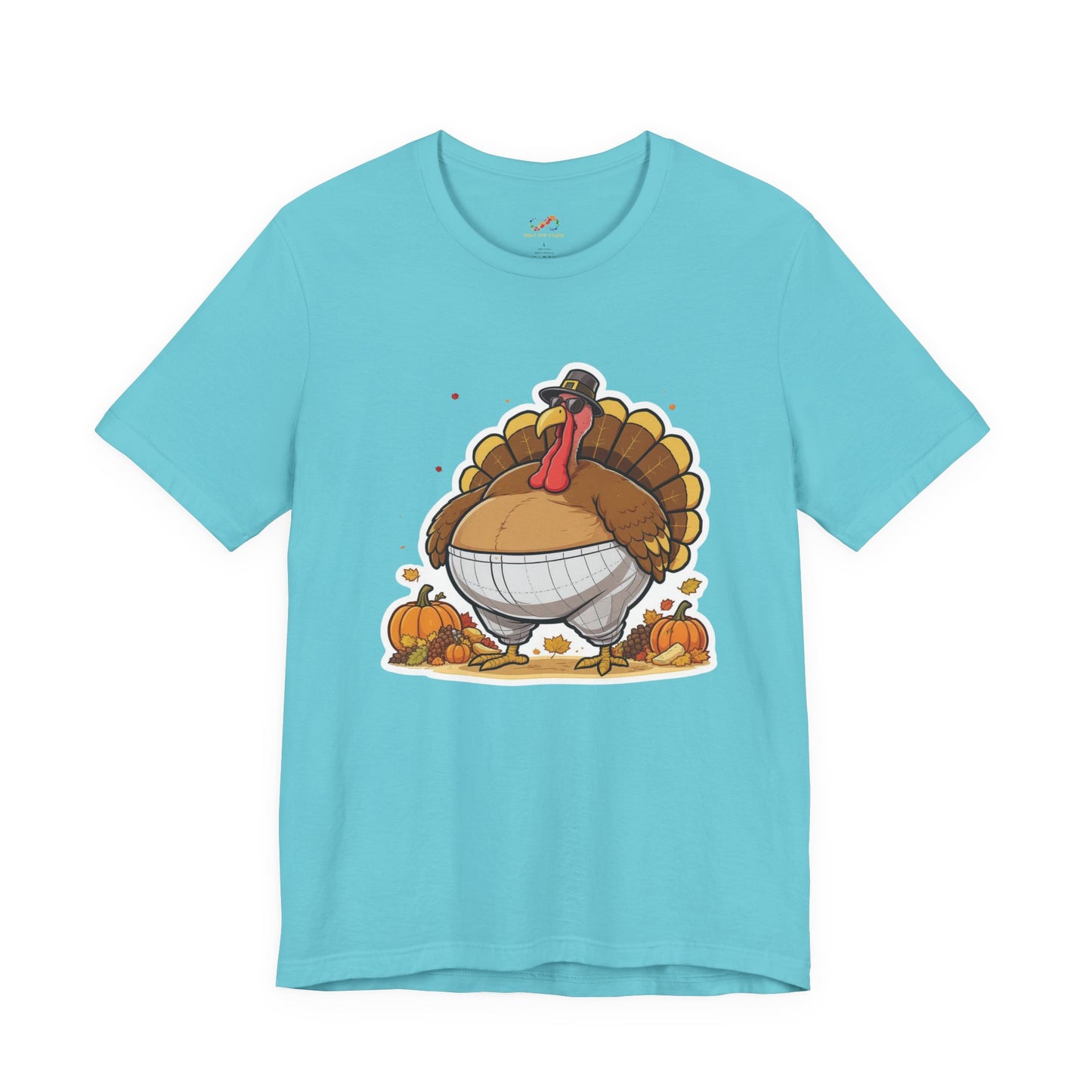 Gobble ‘Til You Wobble Tee – Funny Thanksgiving Turkey Shirt