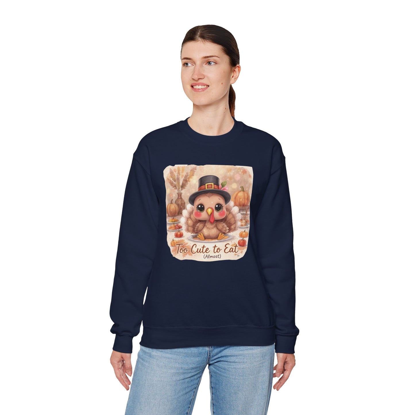 Too Cute to Eat (Almost) Toddler & Kids Thanksgiving Tee