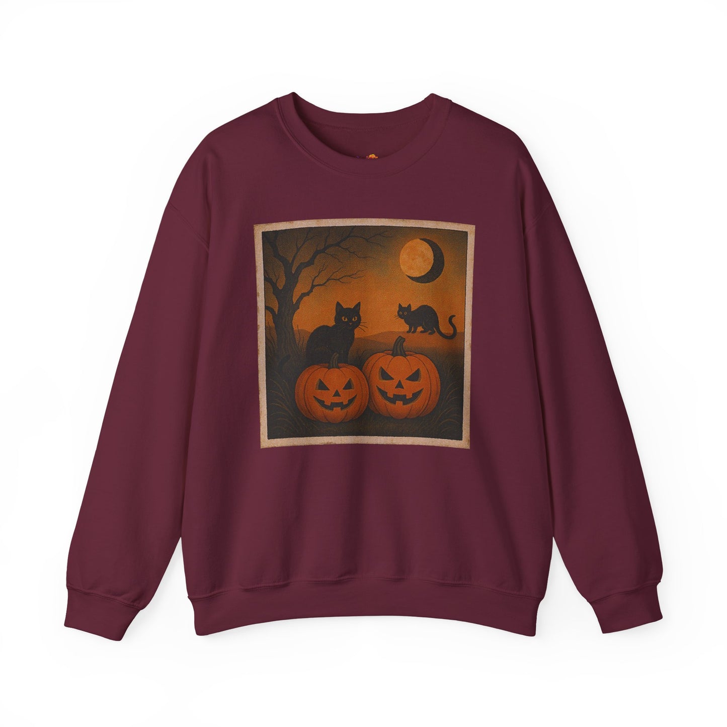 Pumpkins & Postcards Sweatshirt – Vintage Halloween Pullover