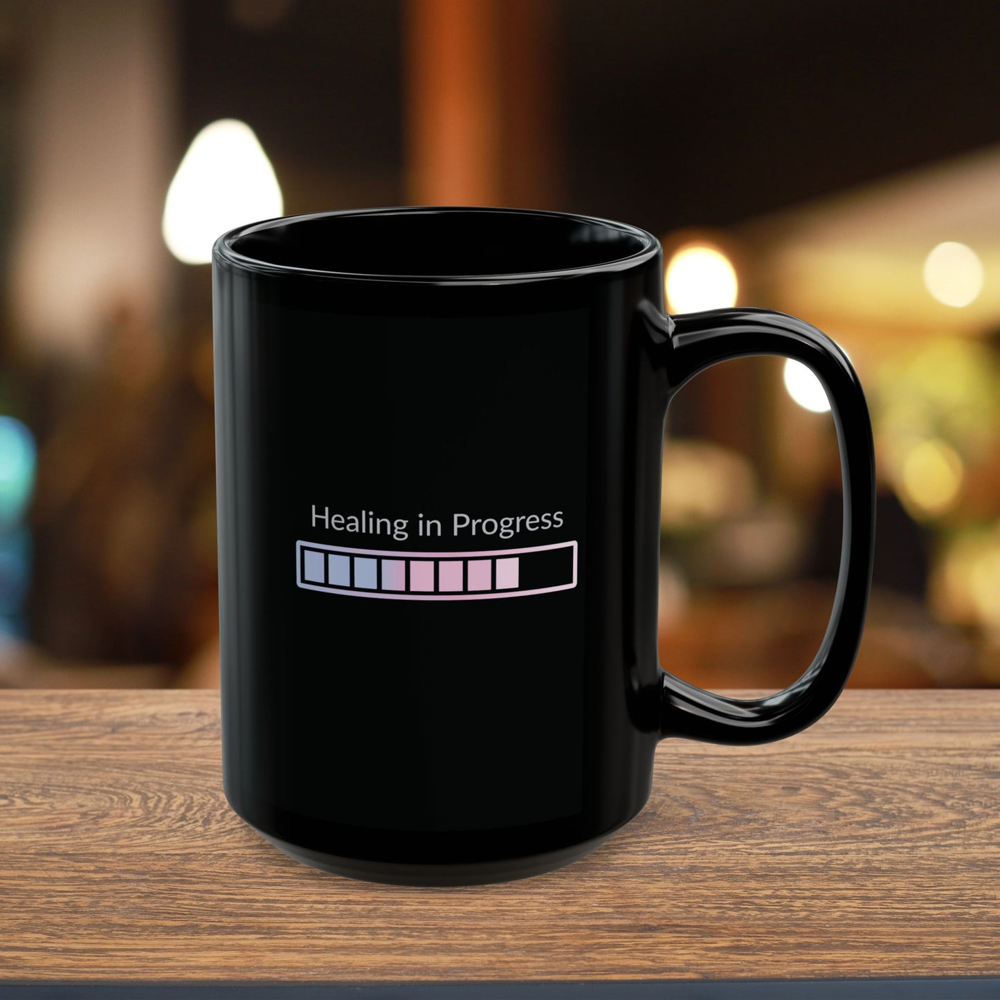 Healing in Progress – Gentle Reminder Self-Care Mug