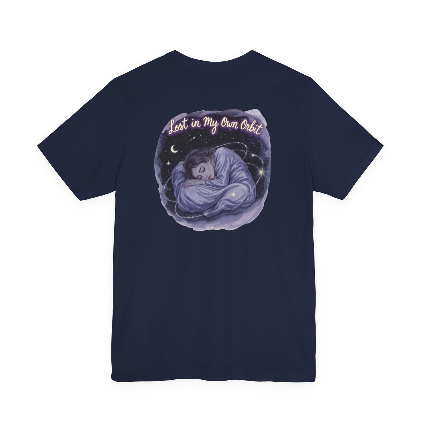 Lost in My Own Orbit – Celestial Reflection Tee