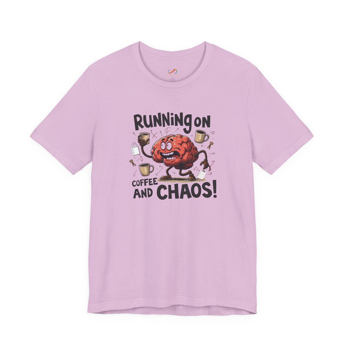 Coffee & Chaos Brain Tee