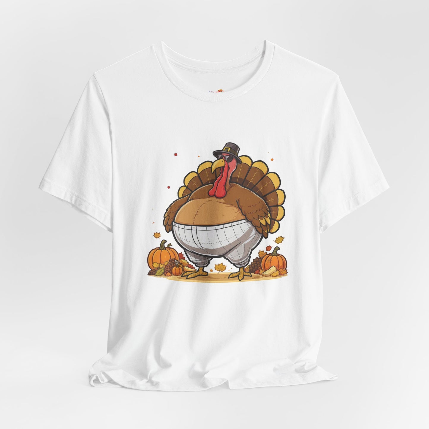 Gobble ‘Til You Wobble Tee – Funny Thanksgiving Turkey Shirt