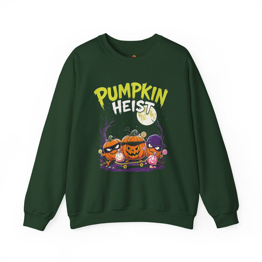 Pumpkin Heist Sweatshirt – Halloween Pumpkin Bandit Pullover
