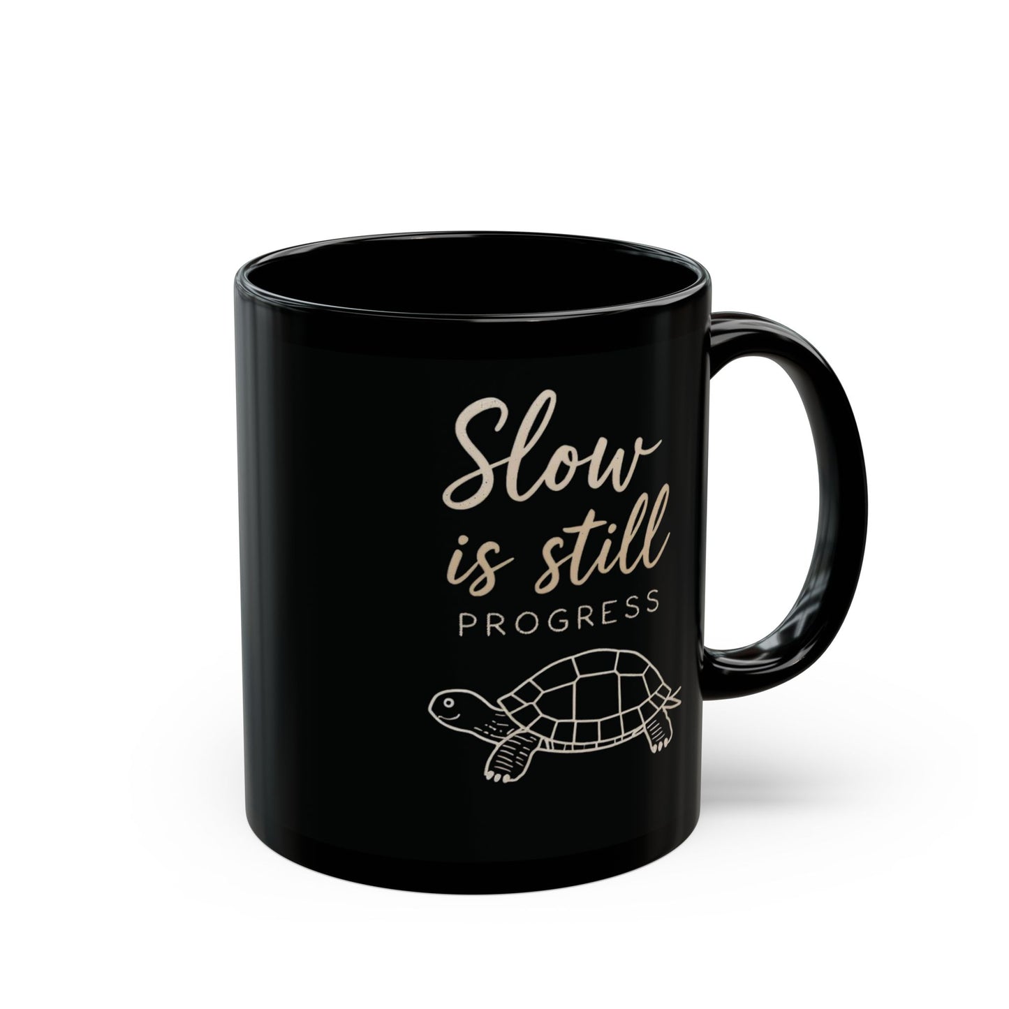 Slow is Still Progress — Mindful Tortoise Mug
