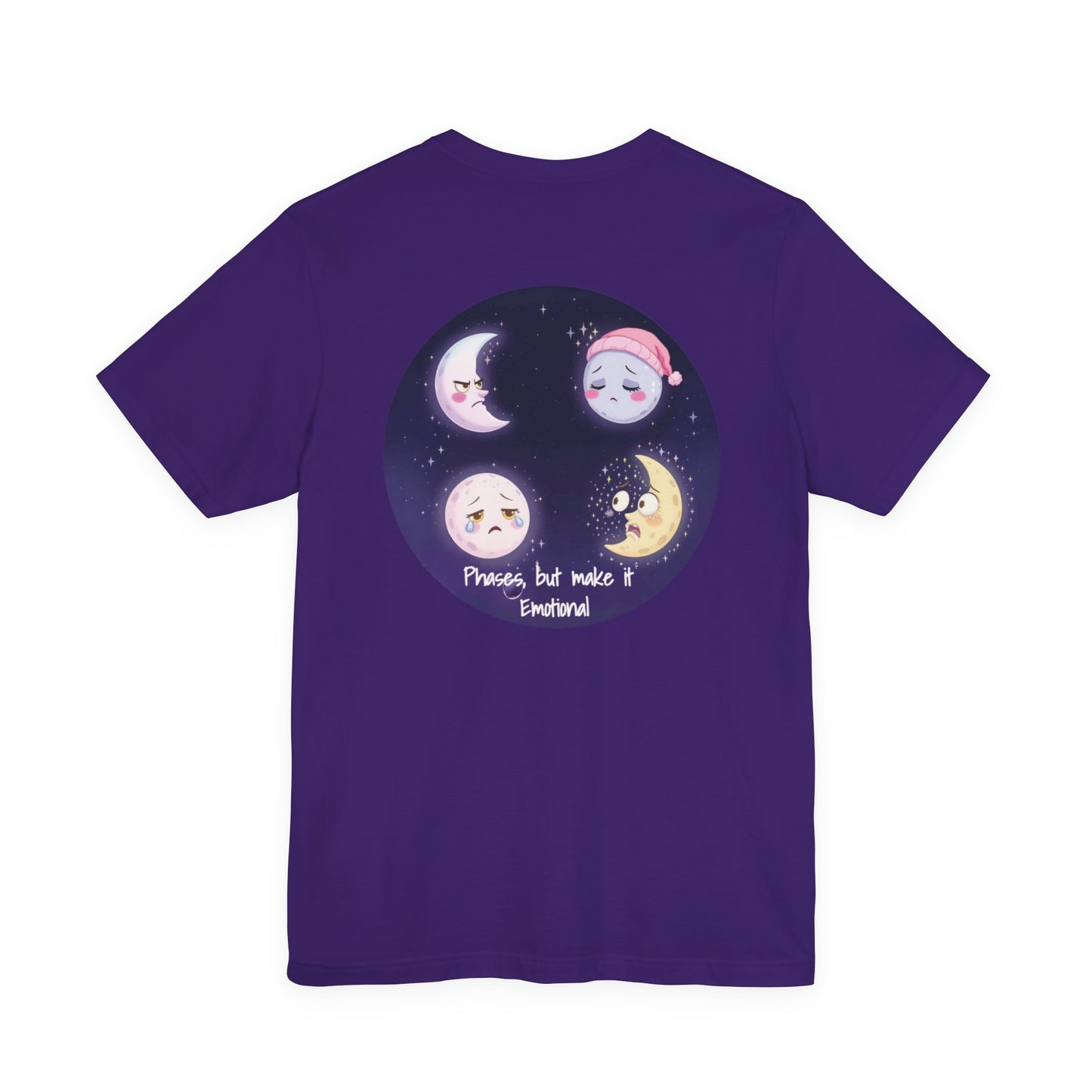 Whimsical Moon Characters Tee