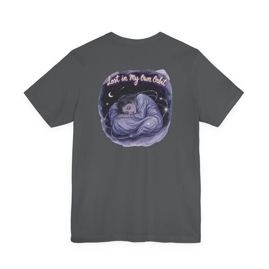 Lost in My Own Orbit – Celestial Reflection Tee