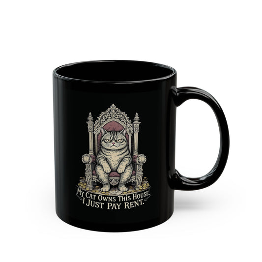 My Cat Owns This House Mug