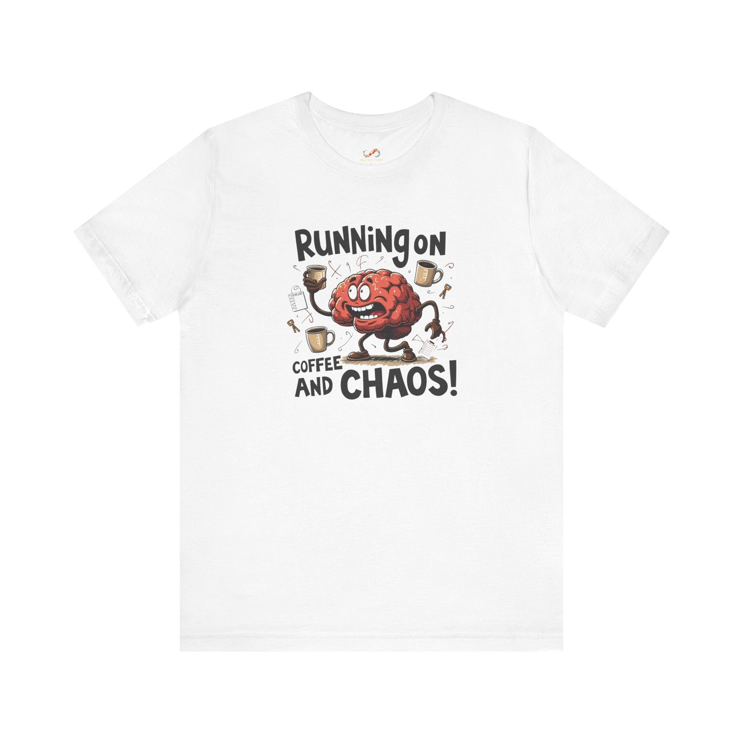 Coffee & Chaos Brain Tee