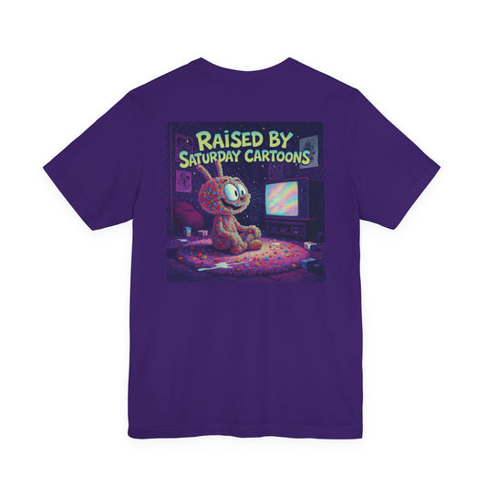Raised by Saturday Cartoons — Nostalgic Static & Cereal Character Print