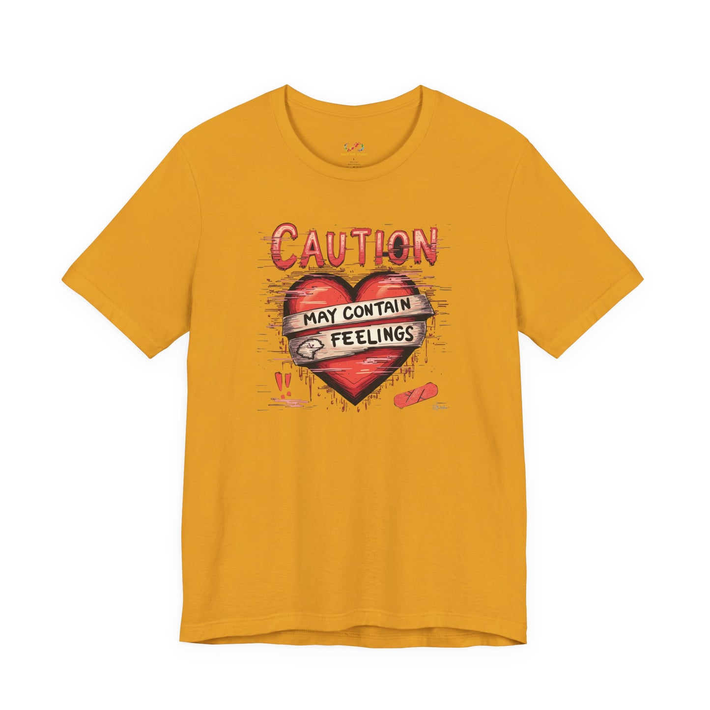 Caution: Feelings Ahead Tee