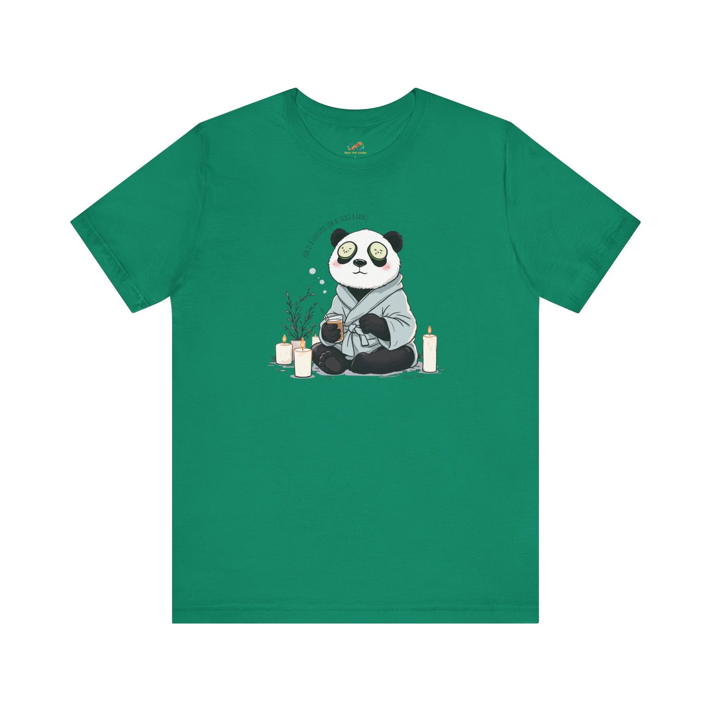 Self-Care Panda Tee