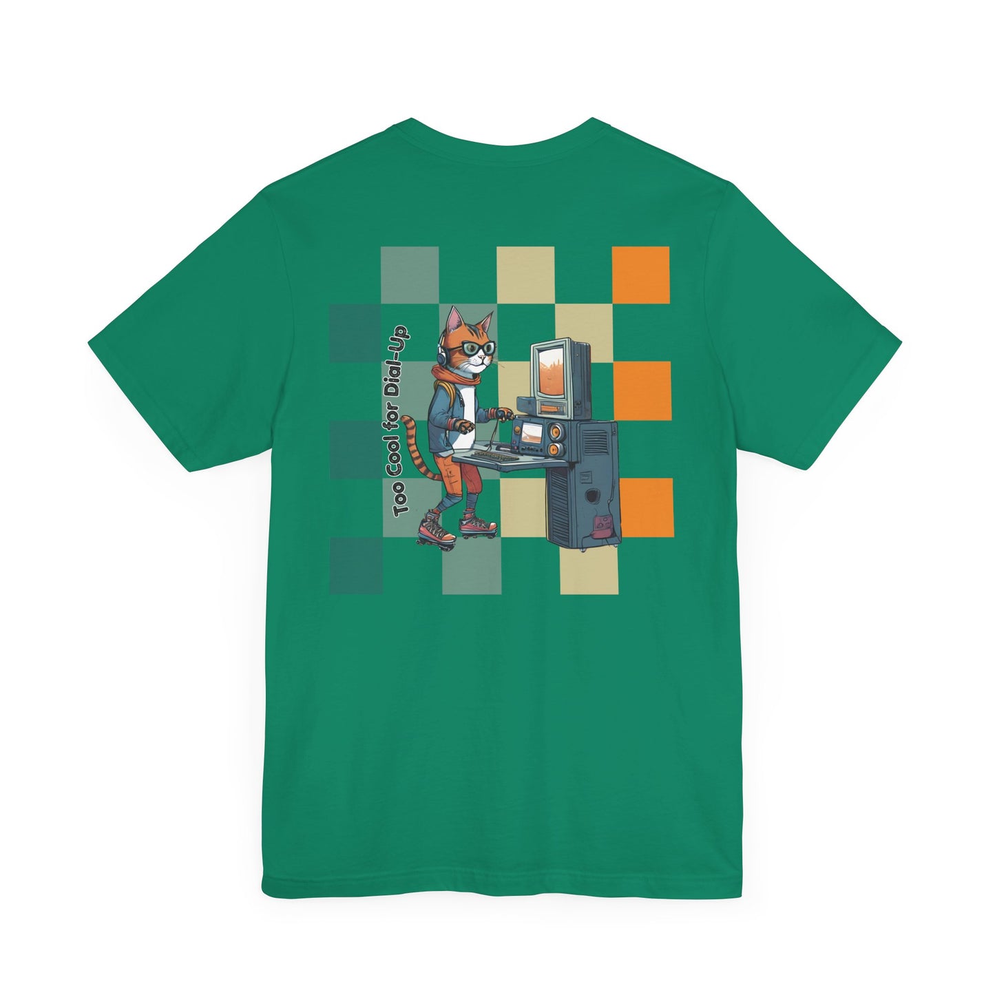Cyber Skater Cat Tee