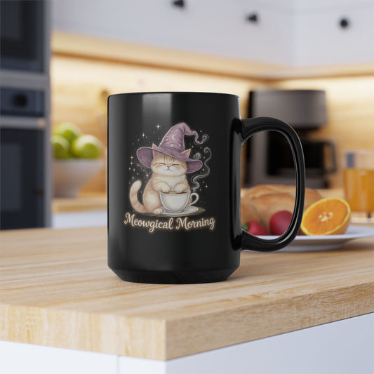 Meowgical Morning Mug