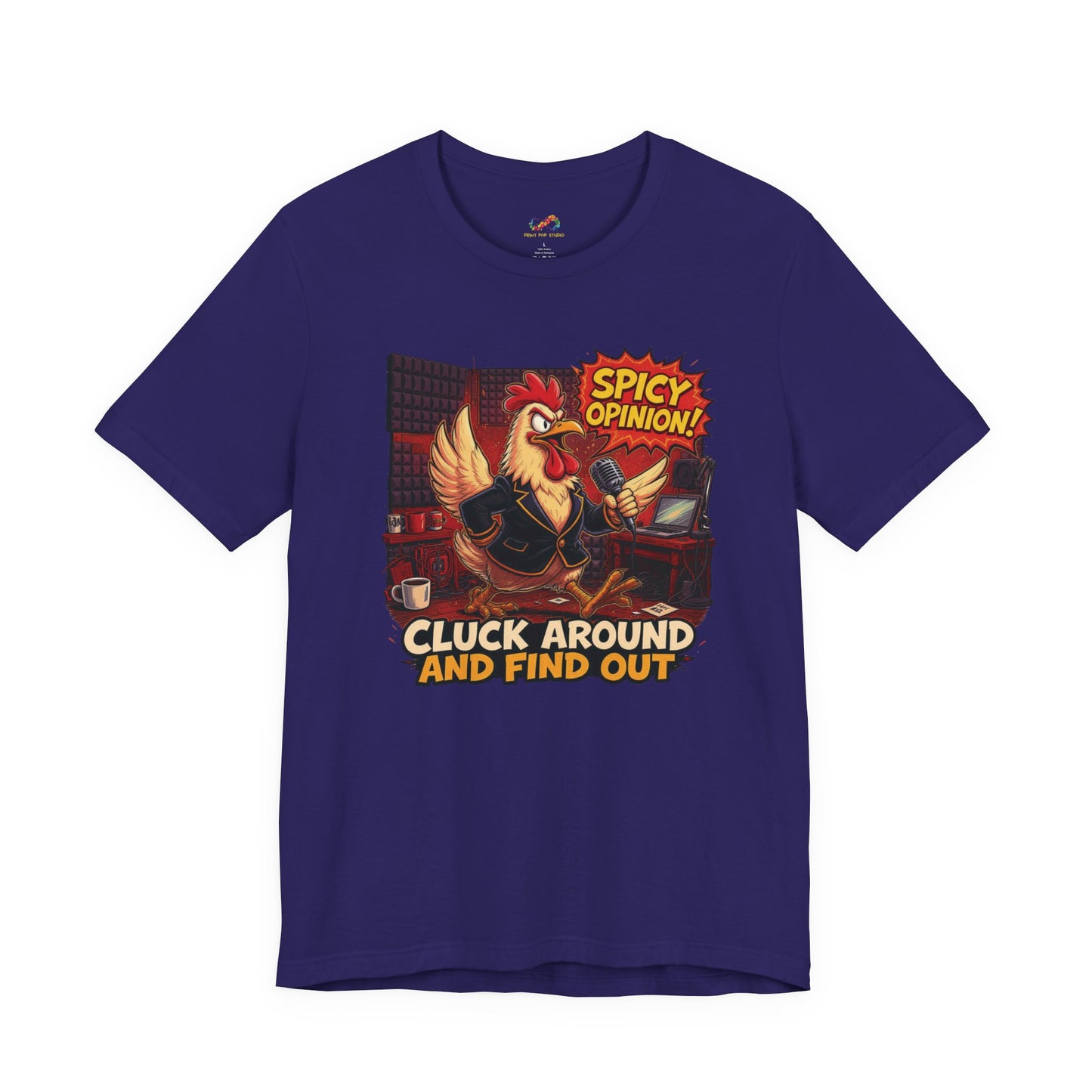 Hot Take Hen – Podcast Powerhouse Tee