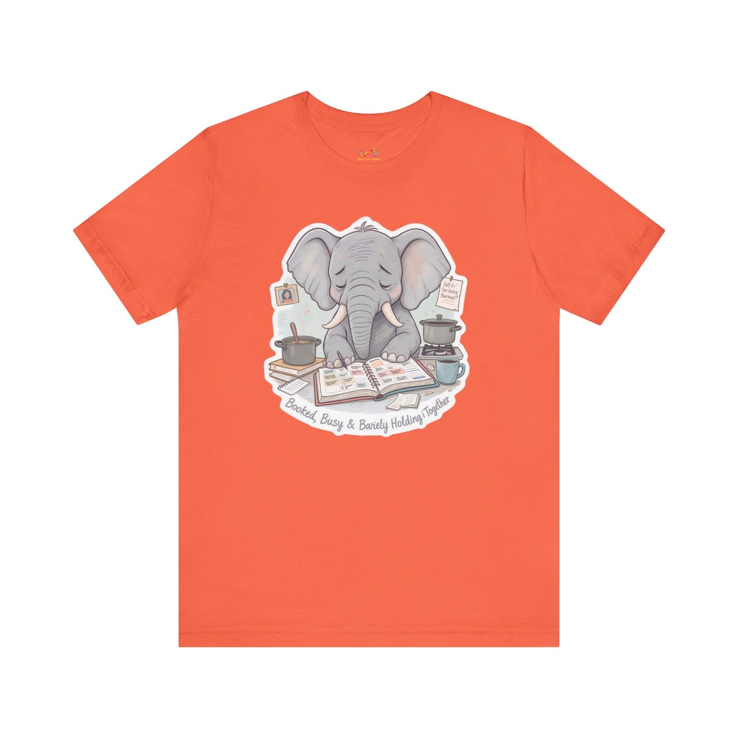 Emotionally Booked Elephant Tee
