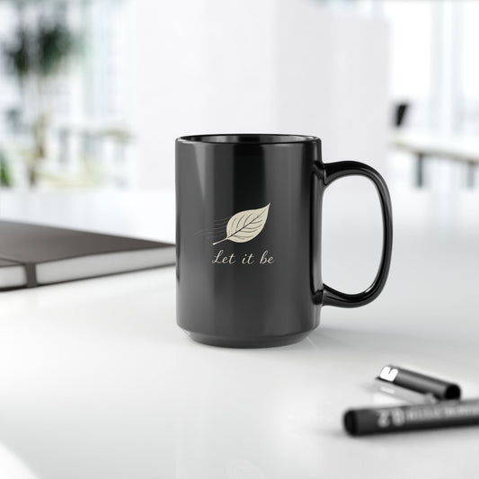 Let It Be – Serene Sage Green Minimalist Mug