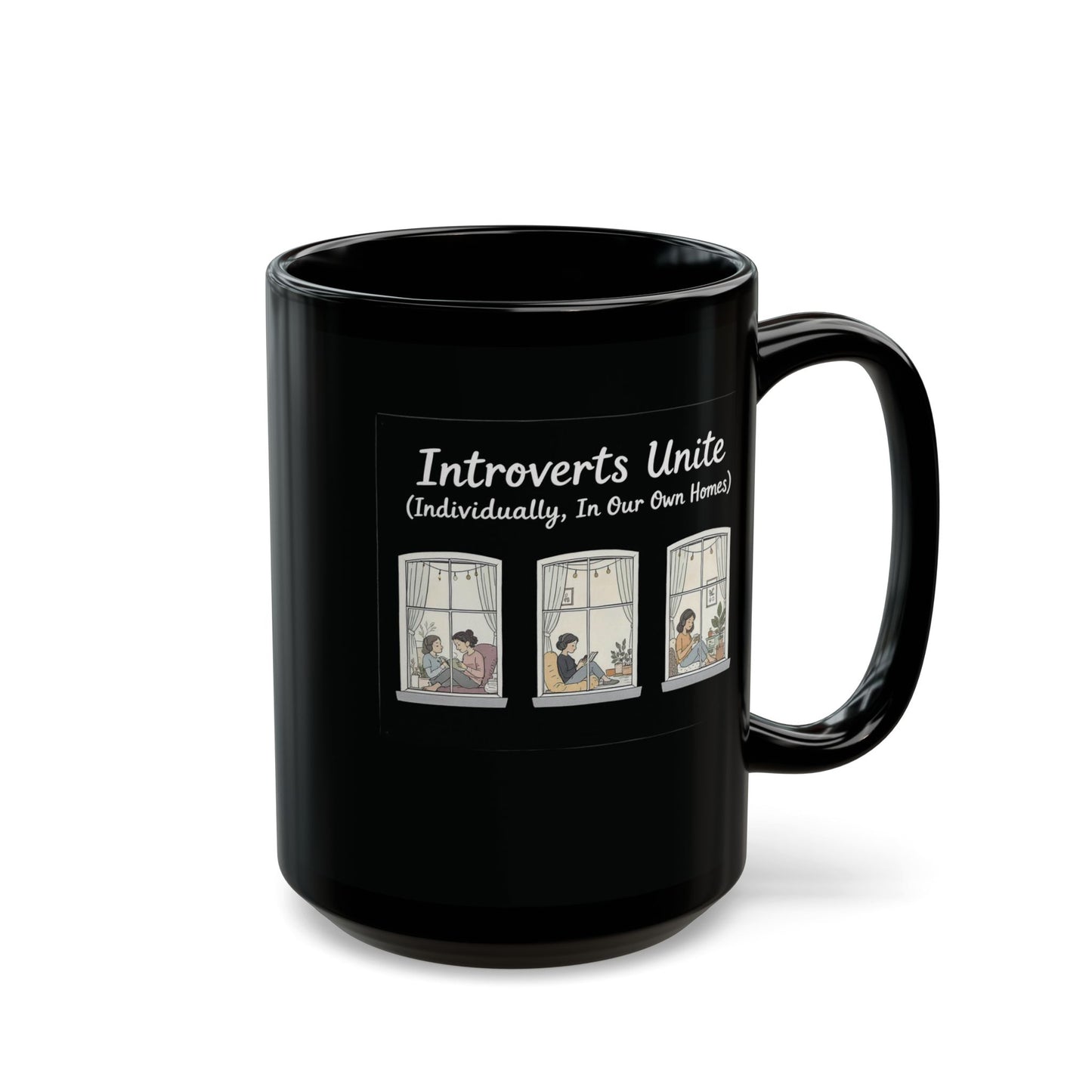 Introverts Unite (Individually) Mug