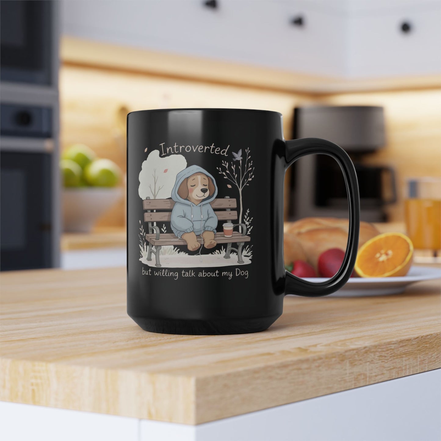 Introverted but Willing to Talk About My Dog — Indie Pup Mug