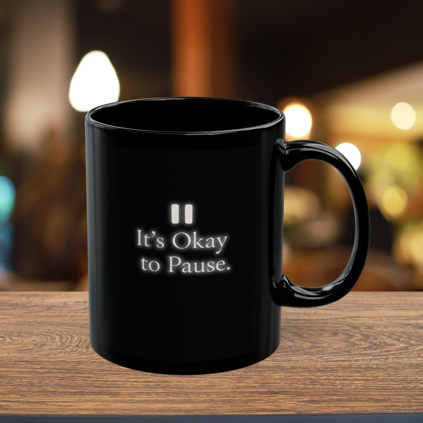 It’s Okay to Pause – Gentle Glow Self-Care Mug
