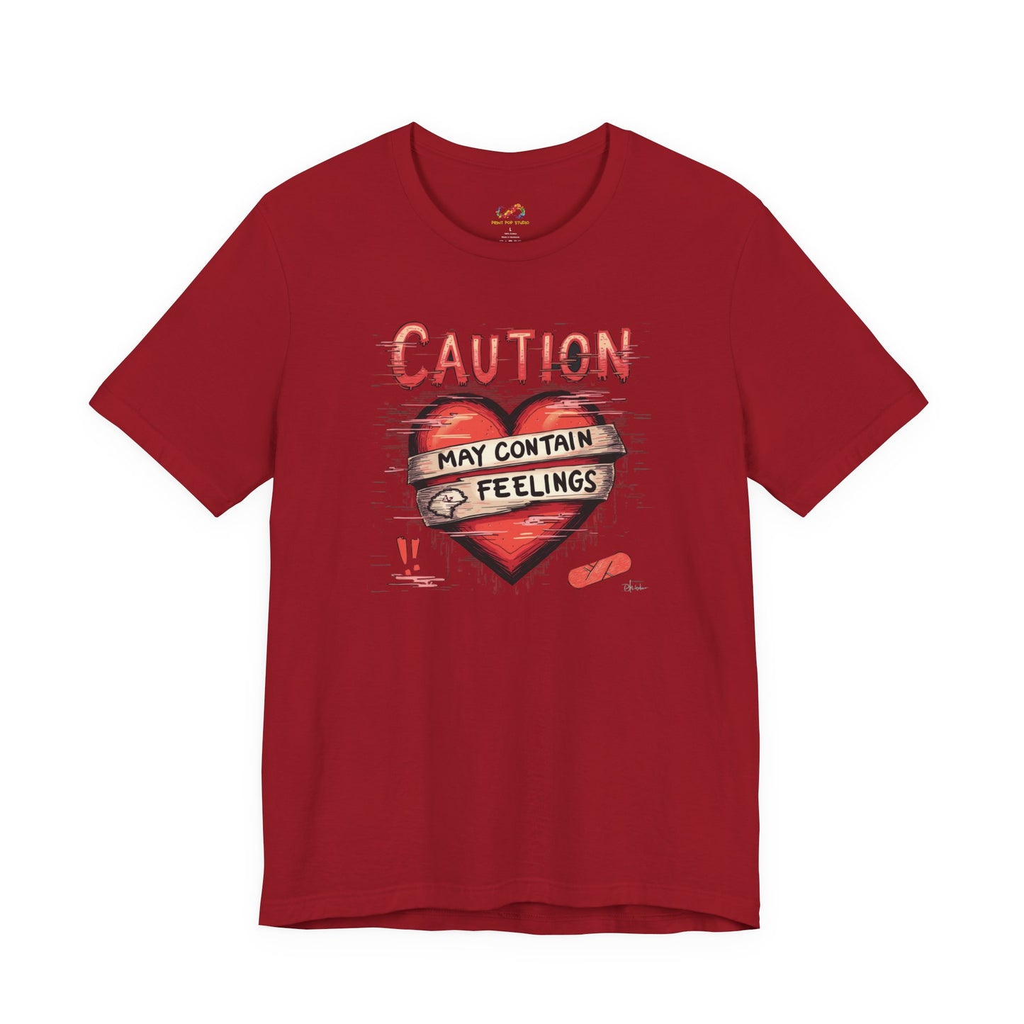 Caution: Feelings Ahead Tee