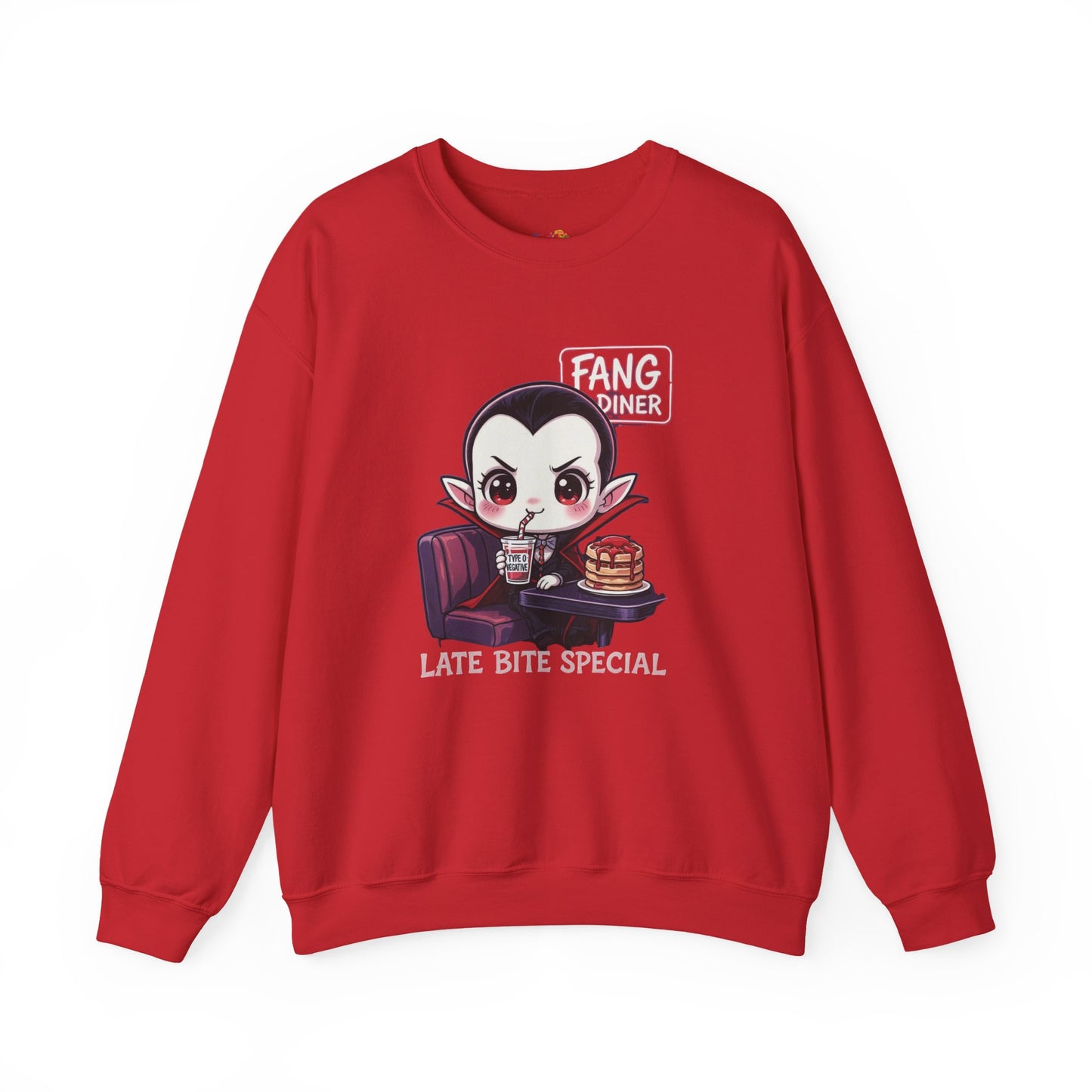 Late Bite Special Sweatshirt – Kawaii Vampire Diner Pullover