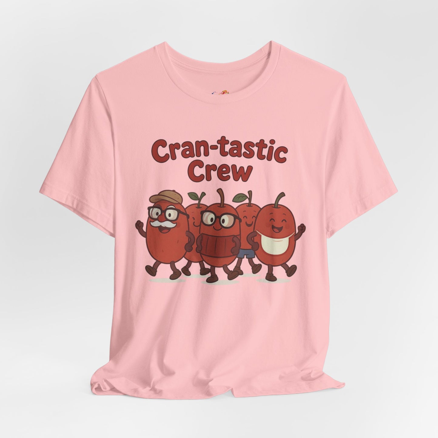 Cran-tastic Crew Tee – Cute Dancing Cranberry Thanksgiving Shirt