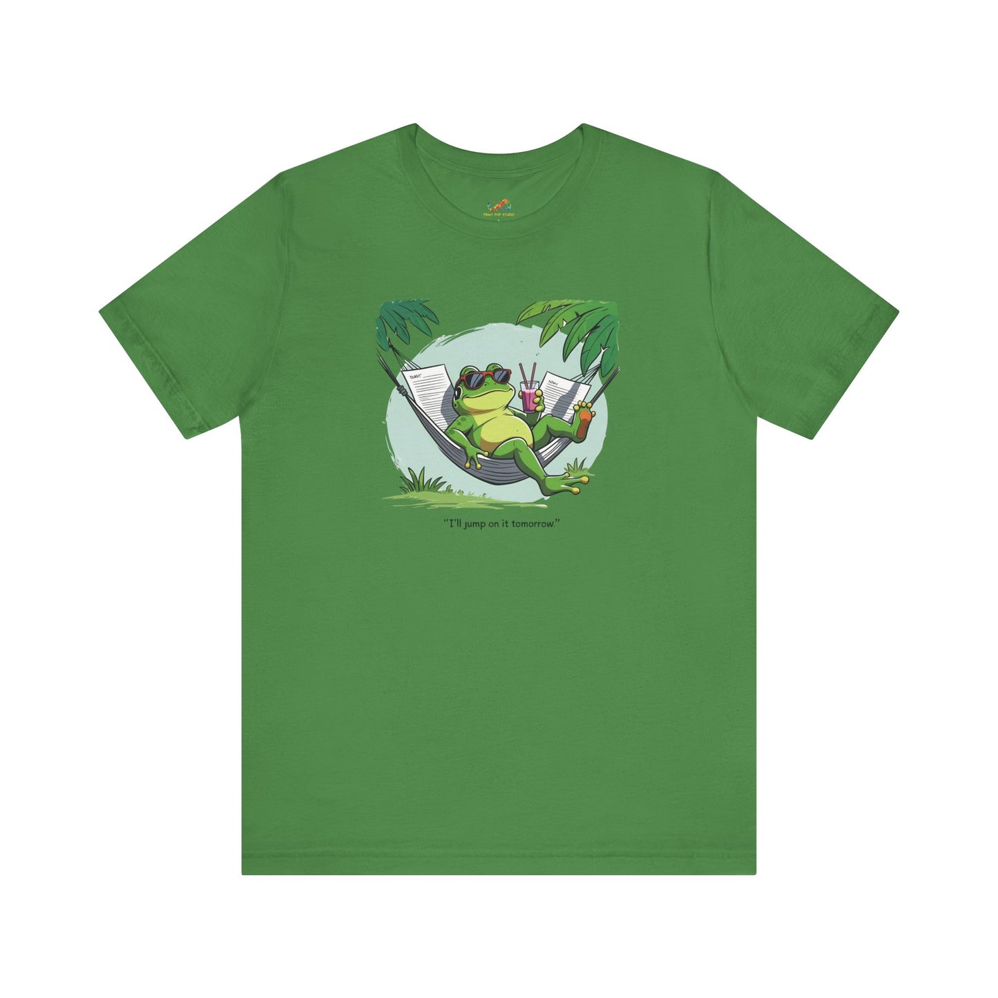 Procrastination Frog Tee