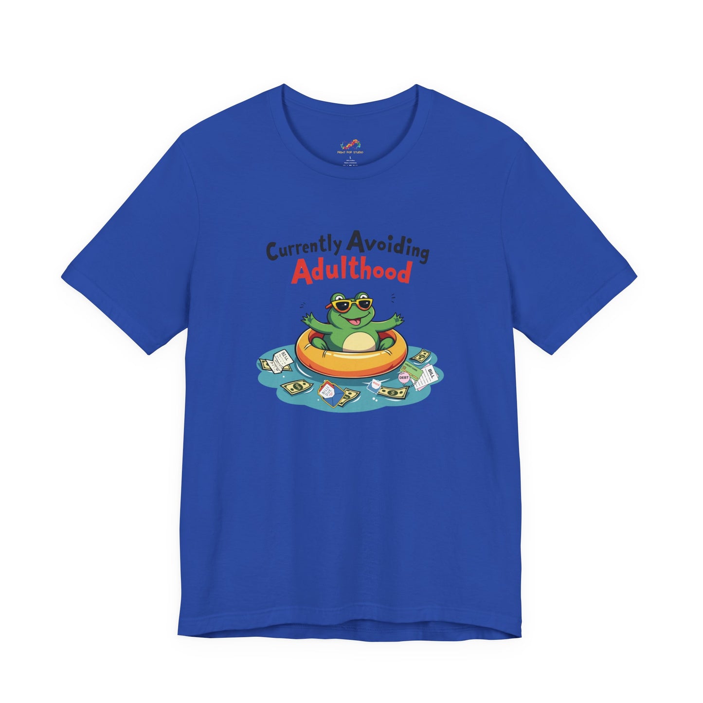 Avoiding Adulthood Frog Tee