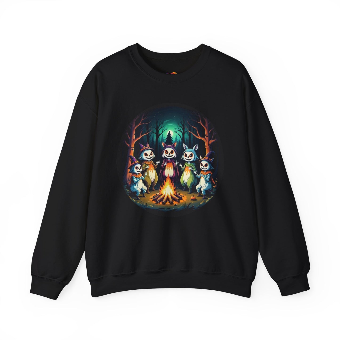 Enchanted Gathering Tee – Whimsical Forest Spirits Halloween Shirt