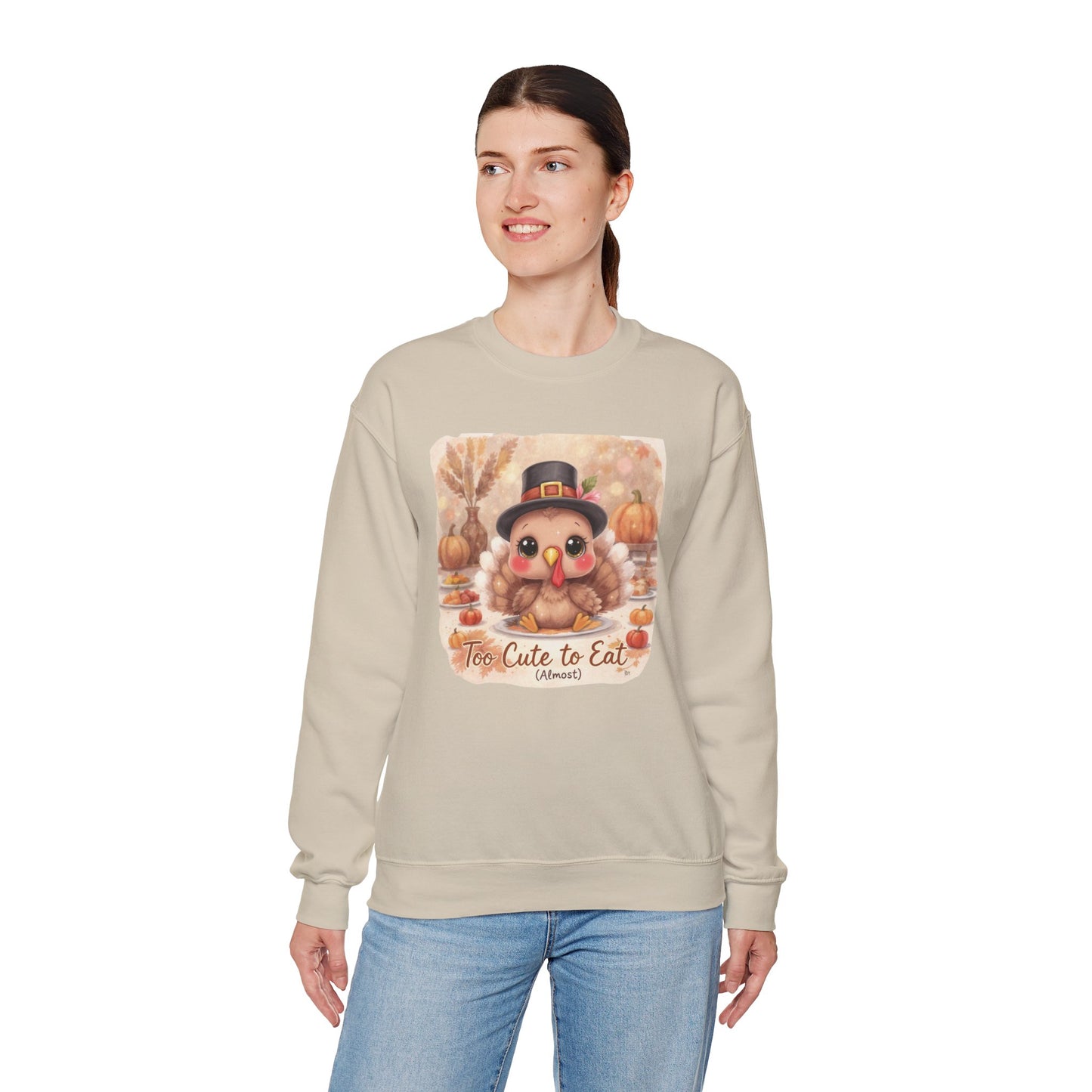 Too Cute to Eat (Almost) Toddler & Kids Thanksgiving Tee