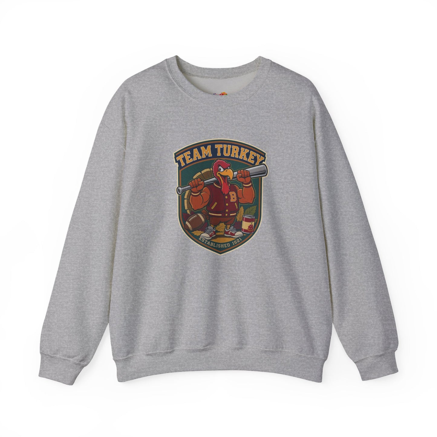 Team Turkey Sweatshirt – Varsity Thanksgiving Edition