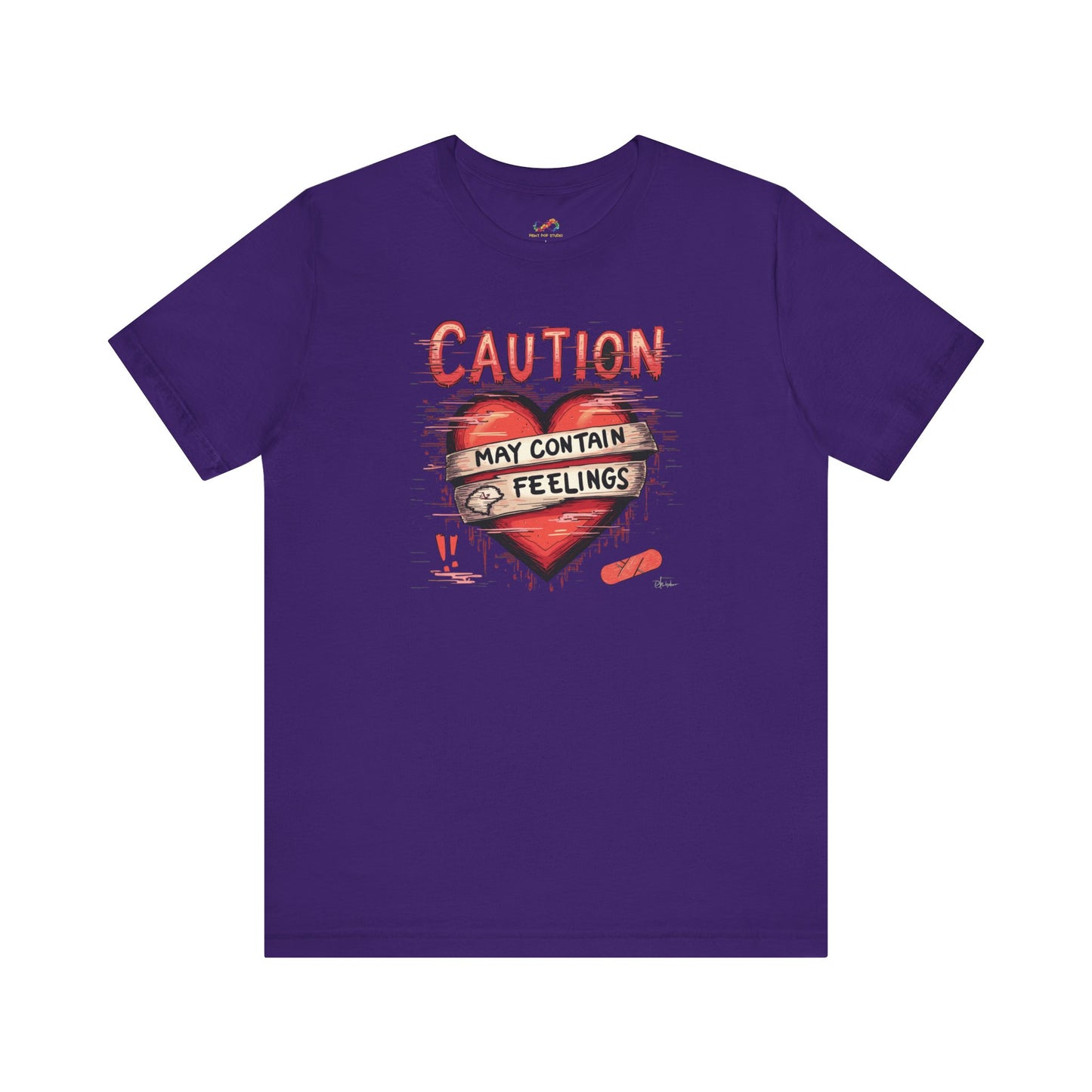 Caution: Feelings Ahead Tee