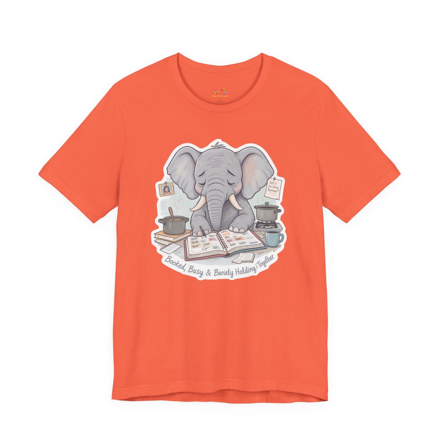 Emotionally Booked Elephant Tee