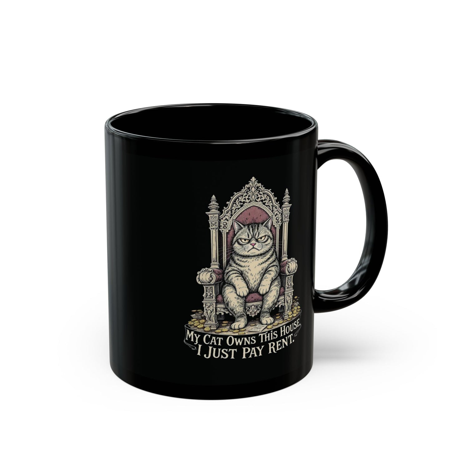 My Cat Owns This House Mug