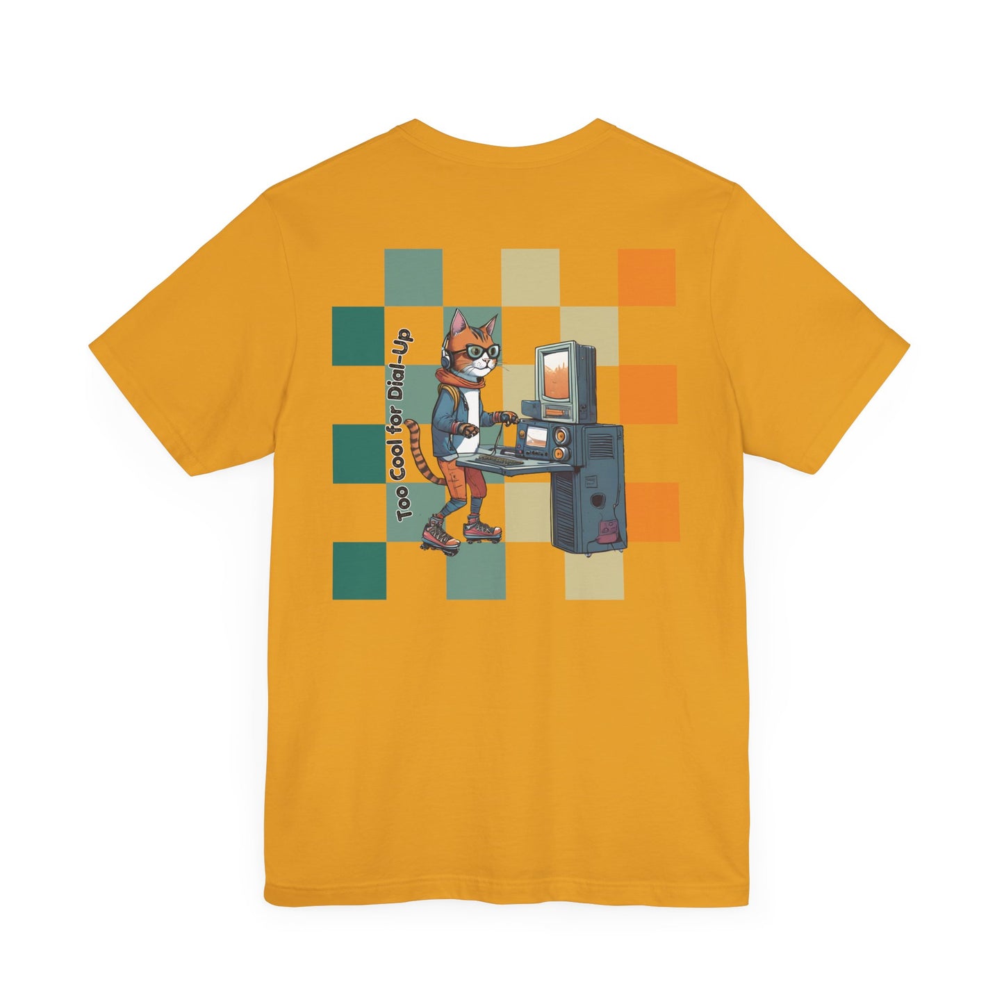 Cyber Skater Cat Tee