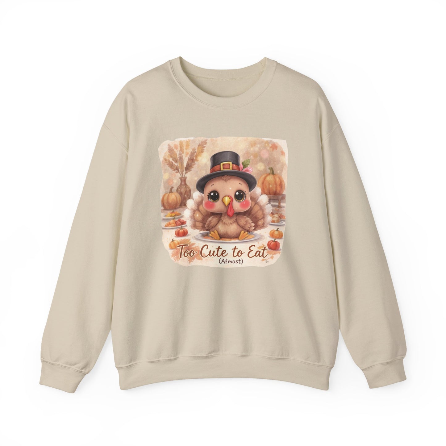 Too Cute to Eat (Almost) Toddler & Kids Thanksgiving Tee