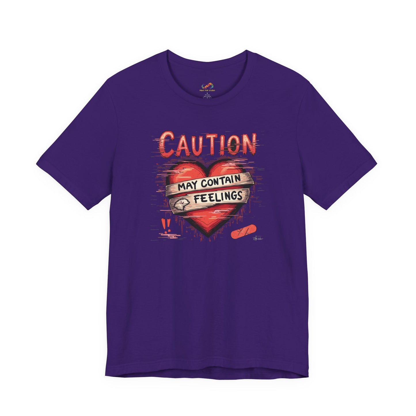 Caution: Feelings Ahead Tee