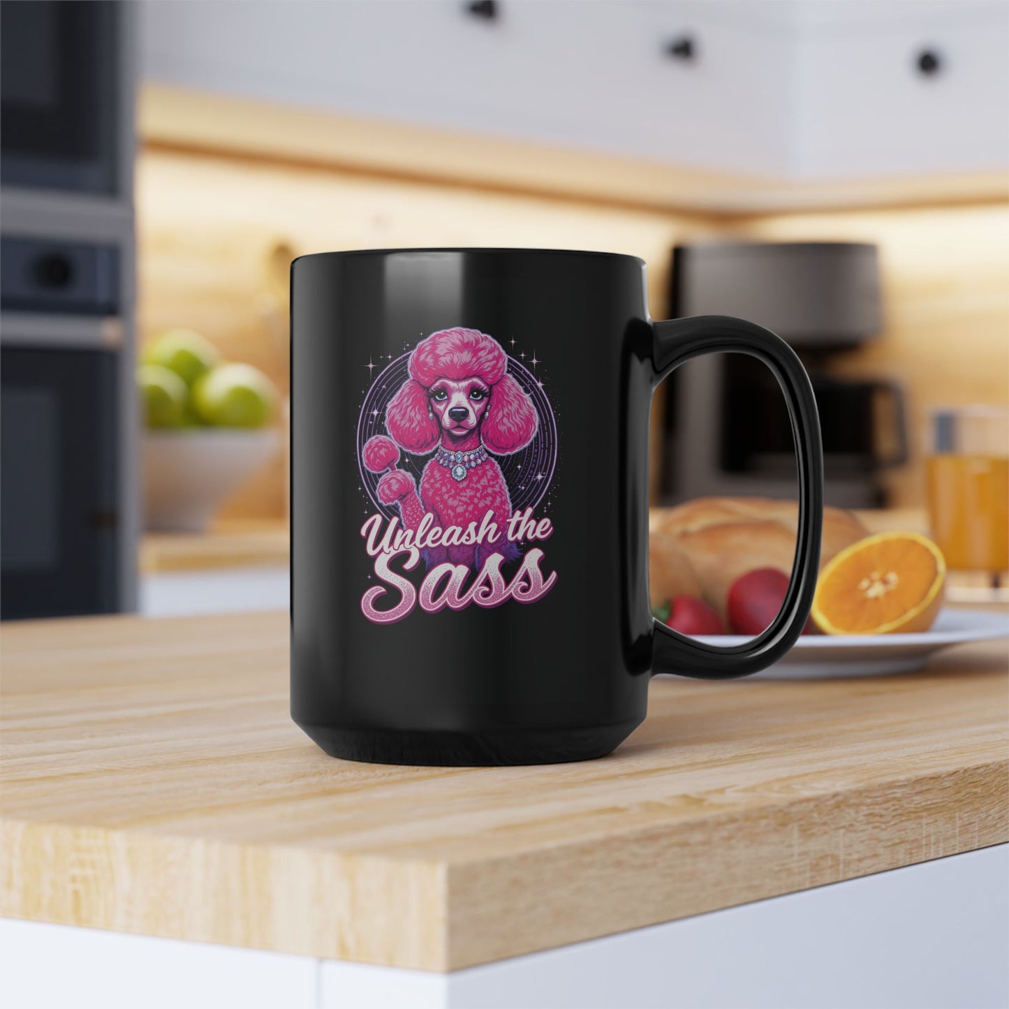 Unleash the Sass Poodle Mug