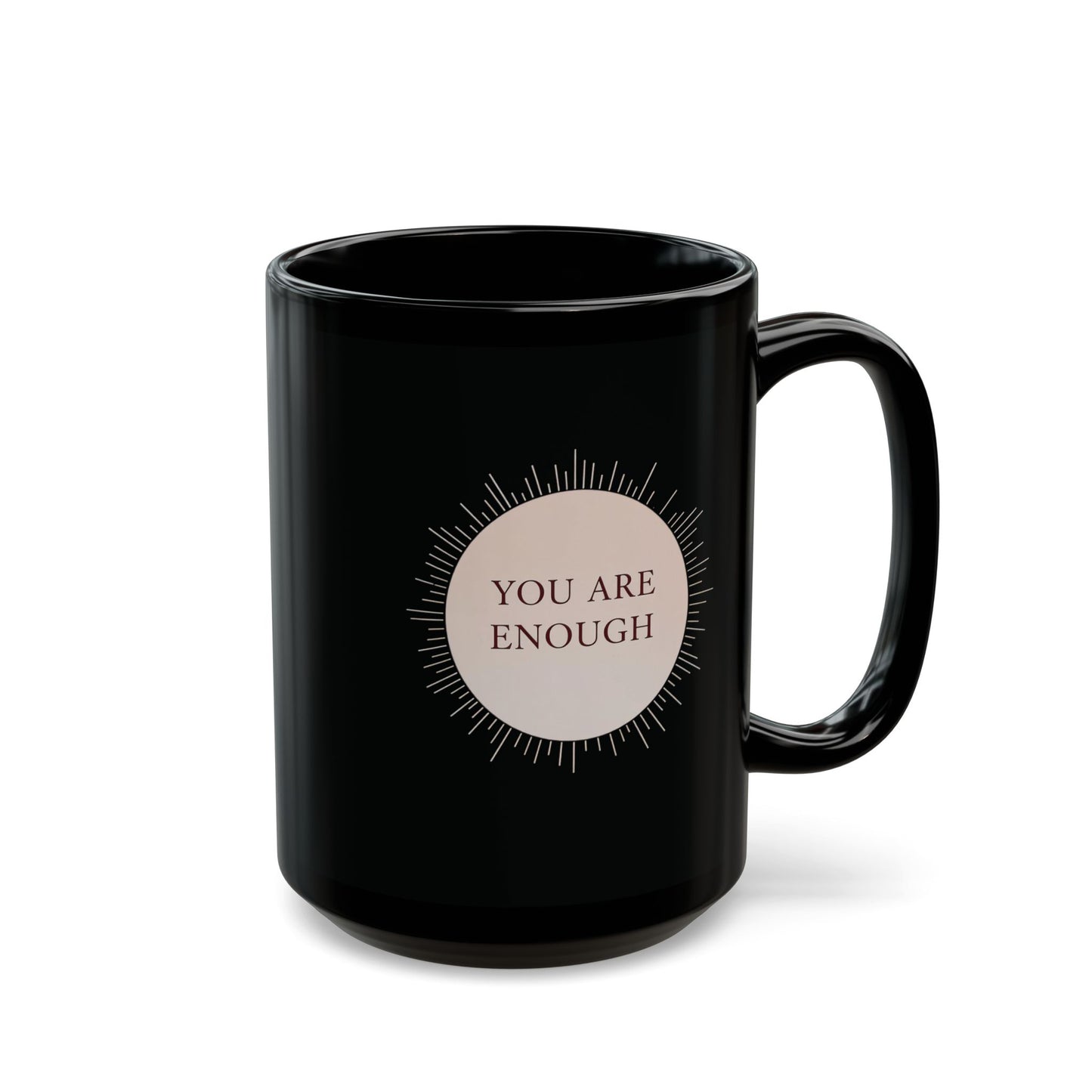 You Are Enough – Minimalist Affirmation Mug