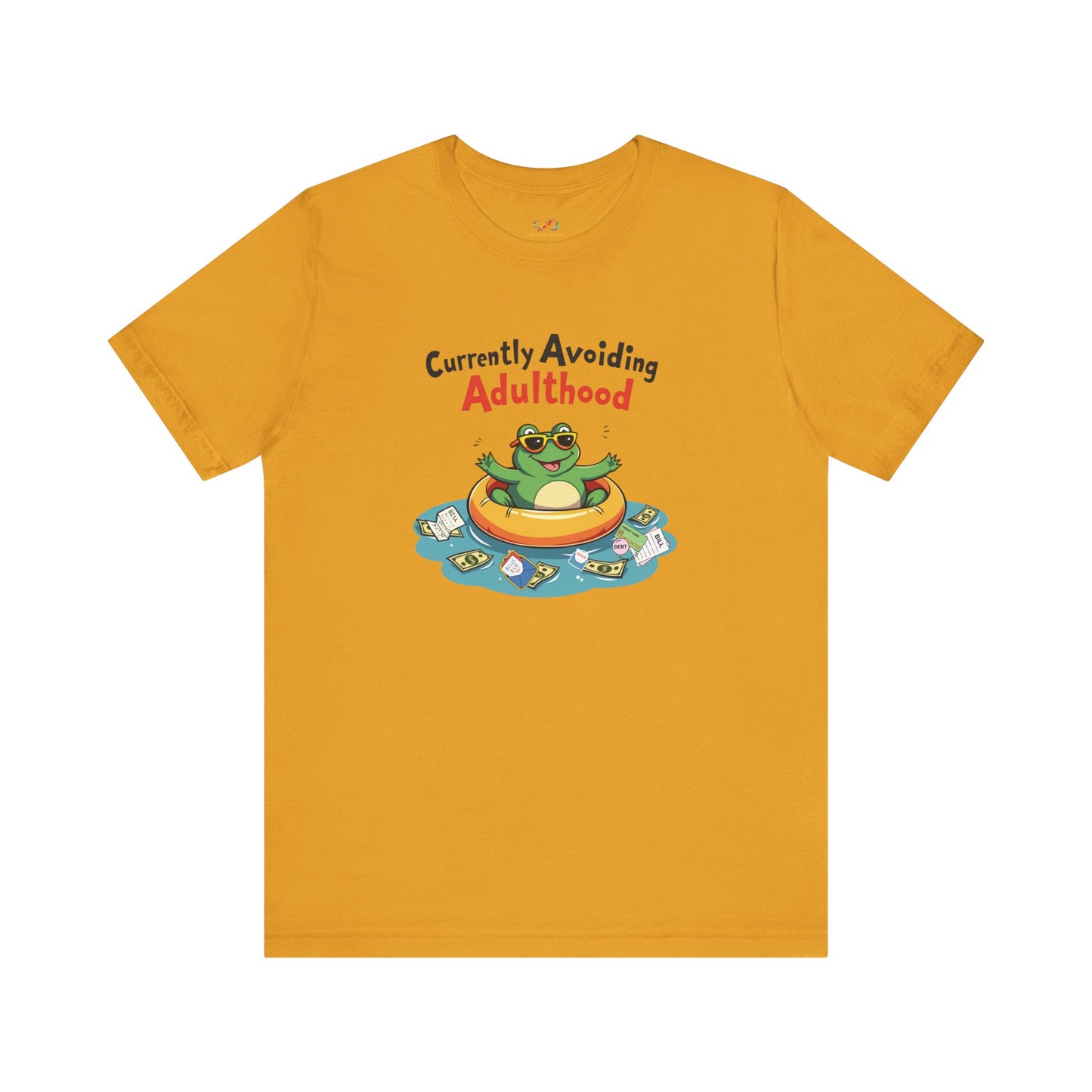 Avoiding Adulthood Frog Tee