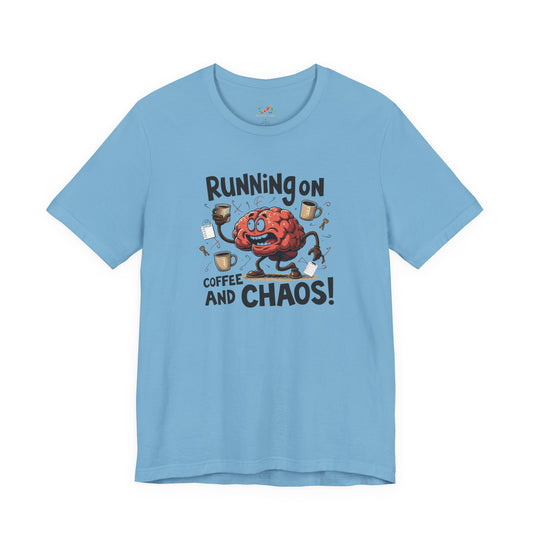 Coffee & Chaos Brain Tee