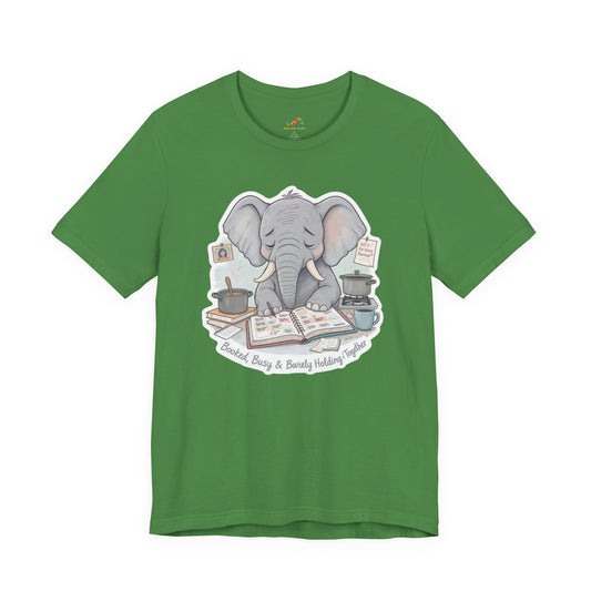 Emotionally Booked Elephant Tee