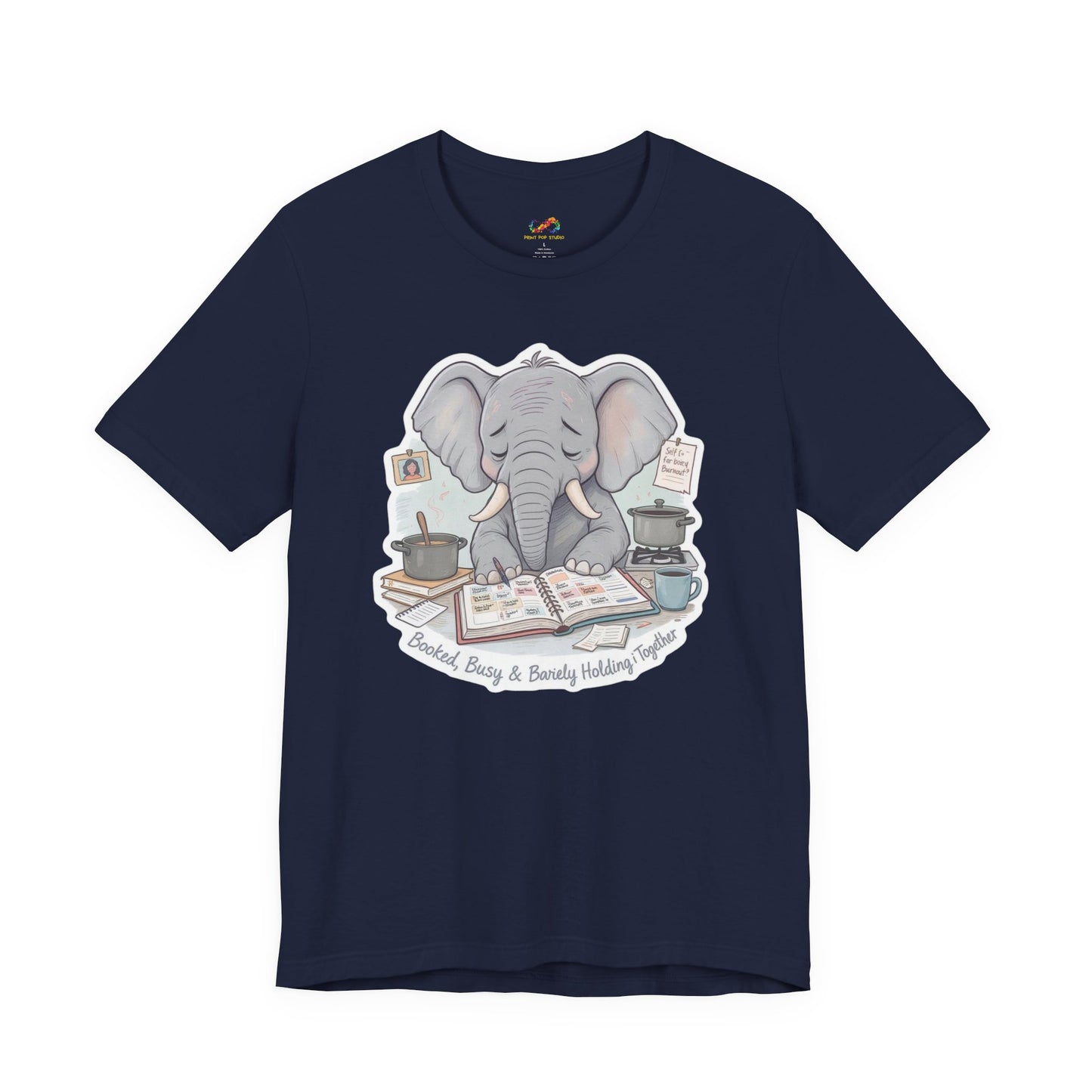Emotionally Booked Elephant Tee